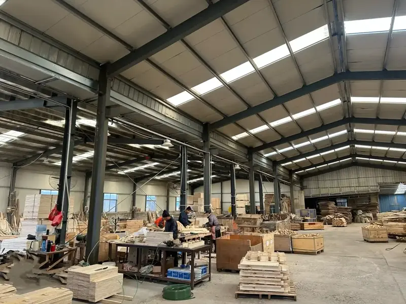 精选优质原材料木材堆场